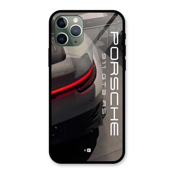 Super Sports Car Glass Back Case for iPhone 11 Pro