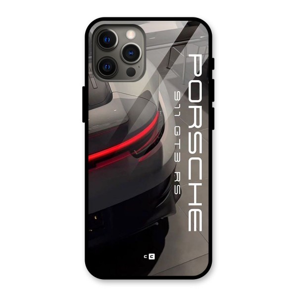 Super Sports Car Glass Back Case for iPhone 12 Pro Max
