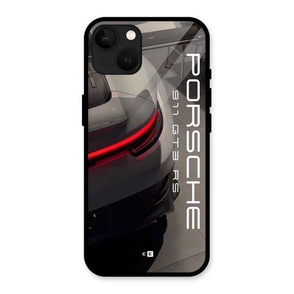 Super Sports Car Glass Back Case for iPhone 13