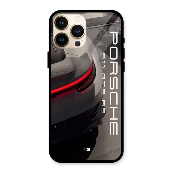 Super Sports Car Glass Back Case for iPhone 13 Pro Max
