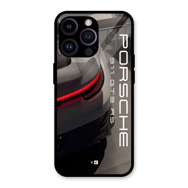 Super Sports Car Glass Back Case for iPhone 14 Pro Max