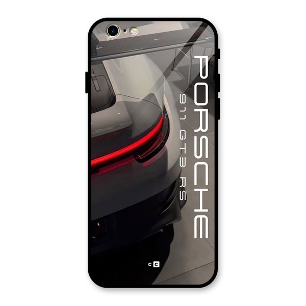 Super Sports Car Glass Back Case for iPhone 6 6S