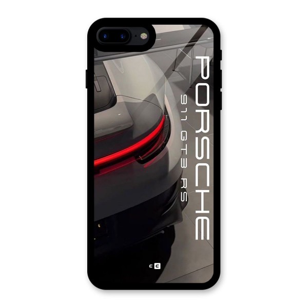 Super Sports Car Glass Back Case for iPhone 7 Plus