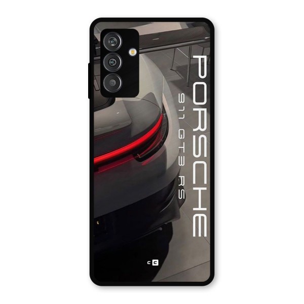 Super Sports Car Metal Back Case for Galaxy M14 5G