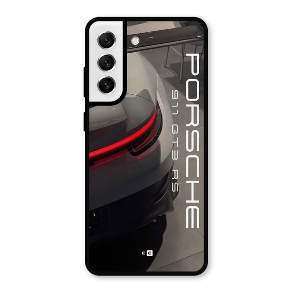 Super Sports Car Metal Back Case for Galaxy S21 FE 5G