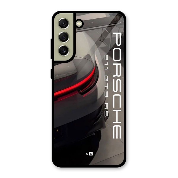 Super Sports Car Metal Back Case for Galaxy S21 FE 5G (2023)
