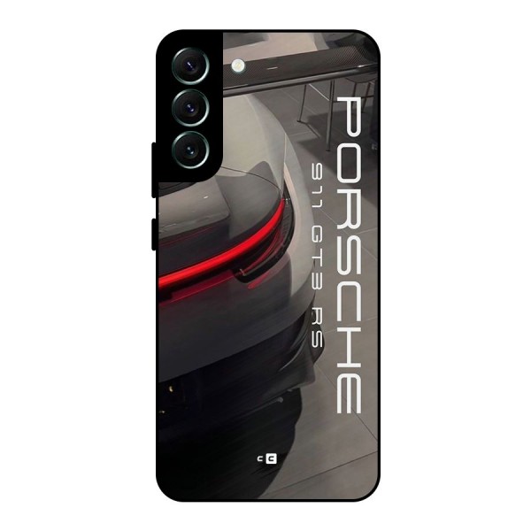 Super Sports Car Metal Back Case for Galaxy S22 Plus 5G