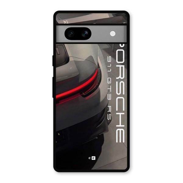 Super Sports Car Metal Back Case for Google Pixel 7a