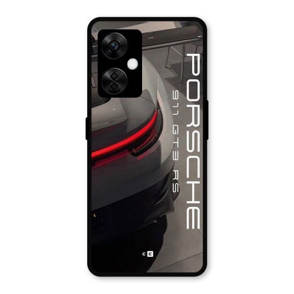 Super Sports Car Metal Back Case for OnePlus Nord CE 3 Lite