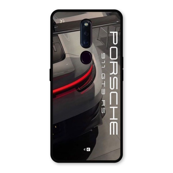 Super Sports Car Metal Back Case for Oppo F11 Pro