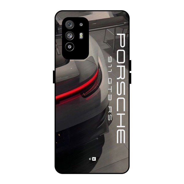 Super Sports Car Metal Back Case for Oppo F19 Pro Plus 5G
