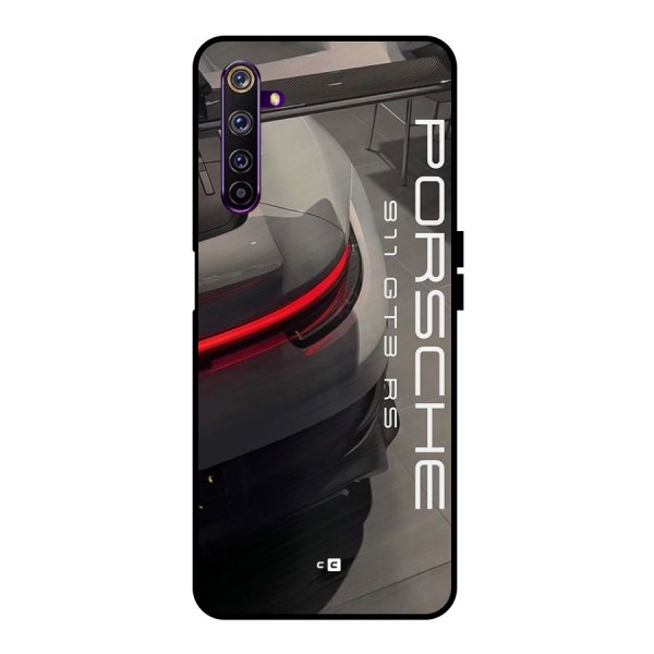 Super Sports Car Metal Back Case for Realme 6 Pro