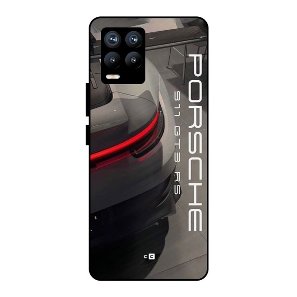 Super Sports Car Metal Back Case for Realme 8 Pro