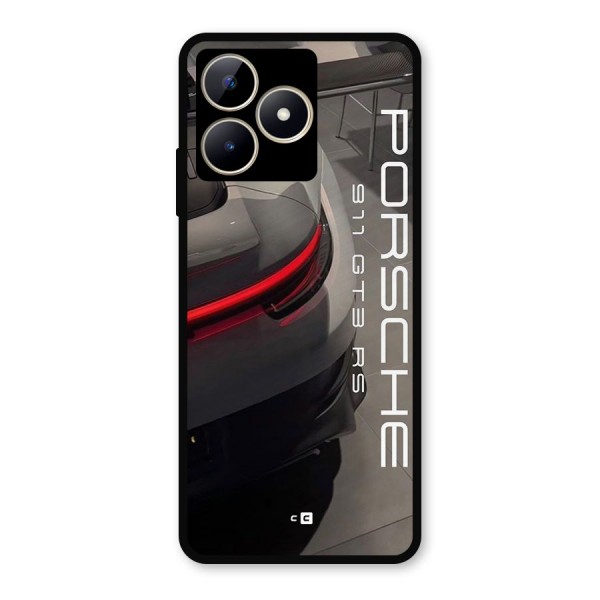 Super Sports Car Metal Back Case for Realme C53