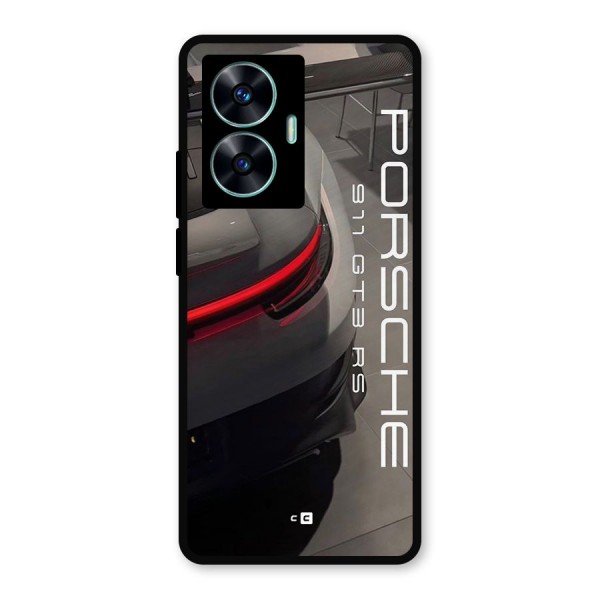 Super Sports Car Metal Back Case for Realme C55