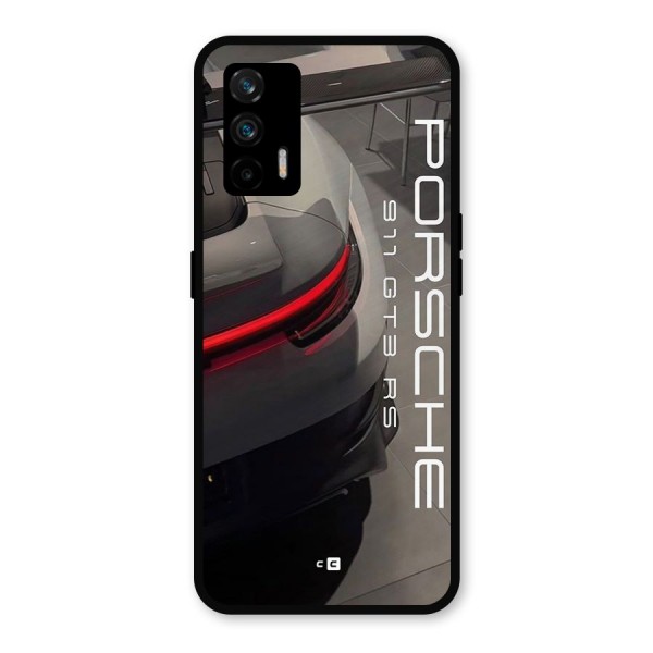 Super Sports Car Metal Back Case for Realme X7 Max