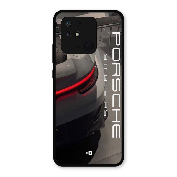 Super Sports Car Metal Back Case for Redmi 10 Power