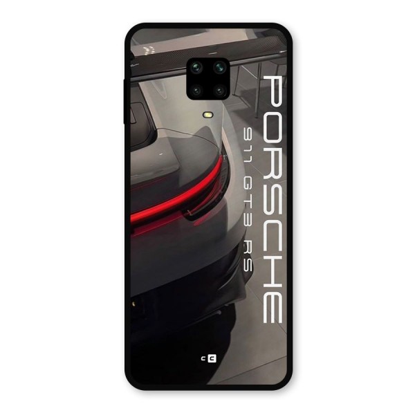 Super Sports Car Metal Back Case for Redmi Note 9 Pro Max