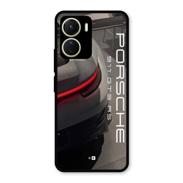 Super Sports Car Metal Back Case for Vivo T2x