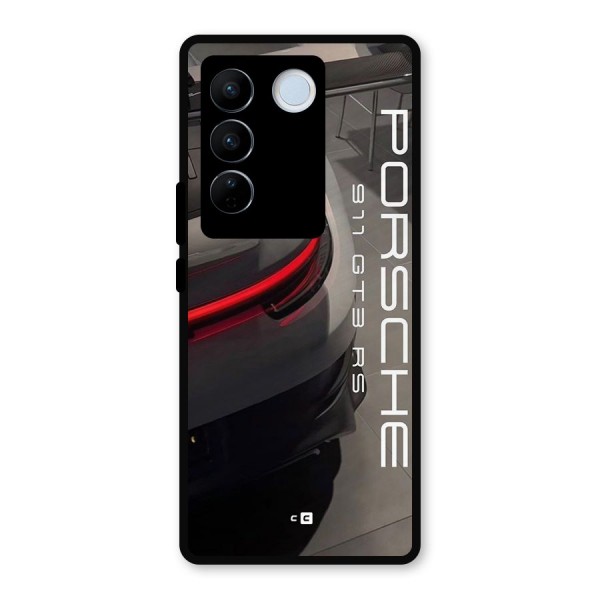 Super Sports Car Metal Back Case for Vivo V27