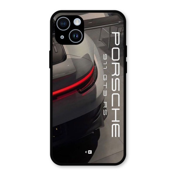 Super Sports Car Metal Back Case for iPhone 14