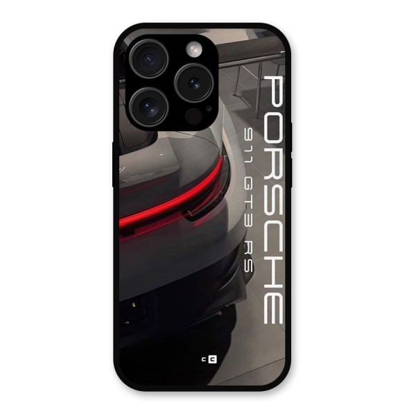Super Sports Car Metal Back Case for iPhone 15 Pro