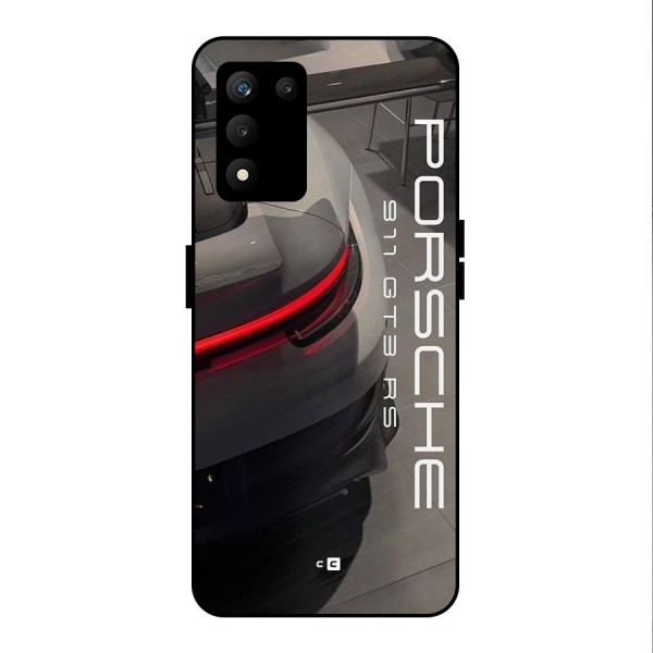 Super Sports Car Metal Back Case for realme 9 5G SE