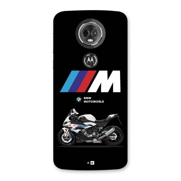 Superbike Stripes Back Case for Moto E5 Plus