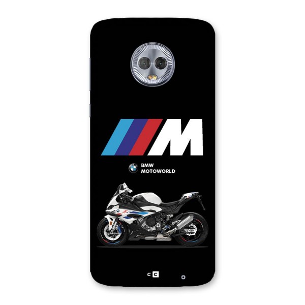 Superbike Stripes Back Case for Moto G6 Plus