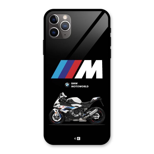 Superbike Stripes Glass Back Case for iPhone 11 Pro Max