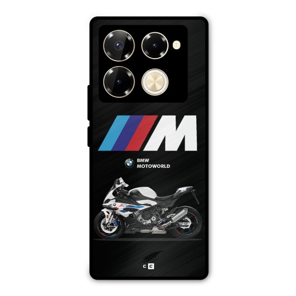 Superbike Stripes Metal Back Case for Infinix Note 40 Pro Plus