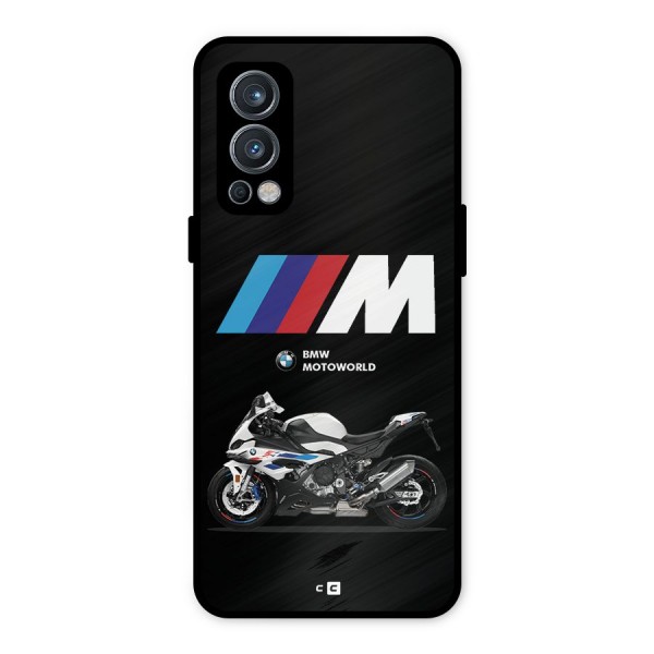 Superbike Stripes Metal Back Case for OnePlus Nord 2 5G