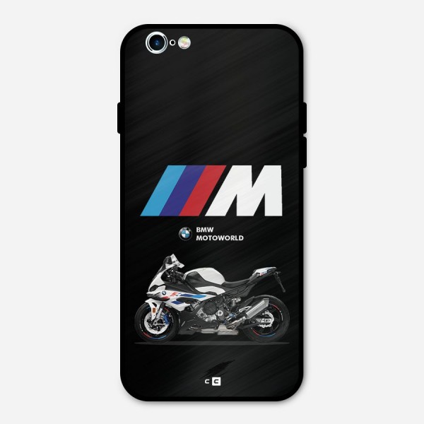 Superbike Stripes Metal Back Case for iPhone 6 6s
