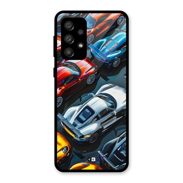 Supercar Club Glass Back Case for Galaxy A32