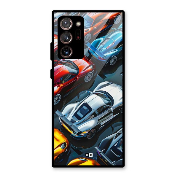 Supercar Club Glass Back Case for Galaxy Note 20 Ultra