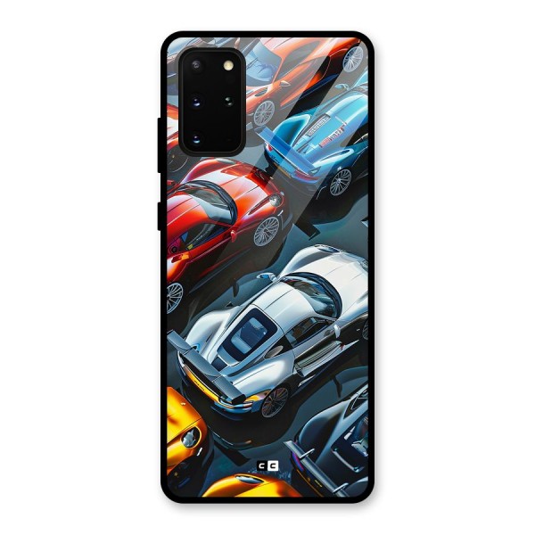 Supercar Club Glass Back Case for Galaxy S20 Plus