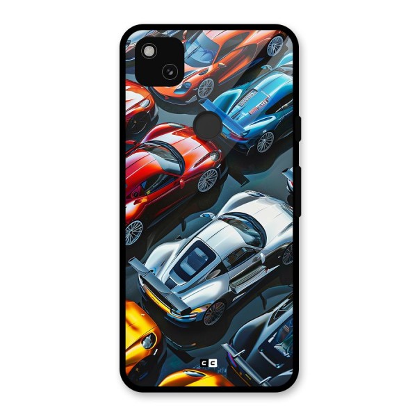 Supercar Club Glass Back Case for Google Pixel 4a