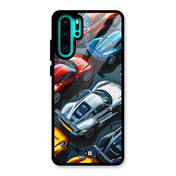 Supercar Club Glass Back Case for Huawei P30 Pro