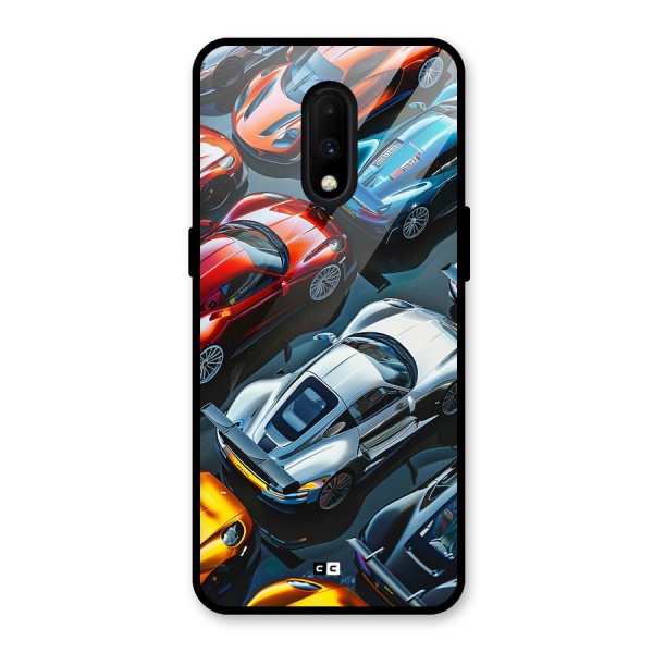 Supercar Club Glass Back Case for OnePlus 7