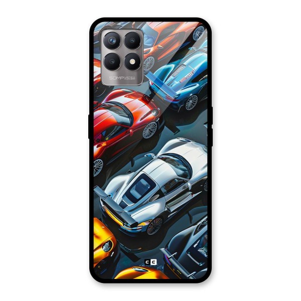 Supercar Club Glass Back Case for Realme Narzo 50