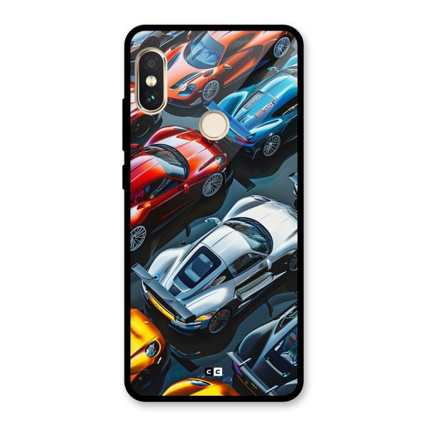 Supercar Club Glass Back Case for Redmi Note 5 Pro