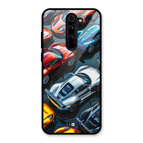 Supercar Club Glass Back Case for Redmi Note 8 Pro