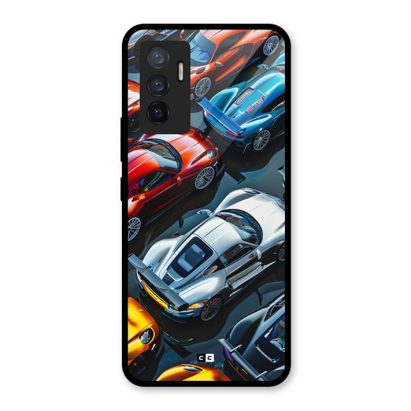 Supercar Club Glass Back Case for Vivo V23e