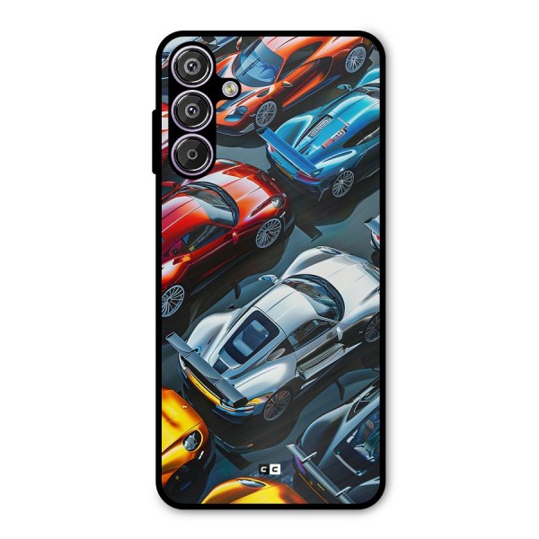 Supercar Club Metal Back Case for Galaxy F15