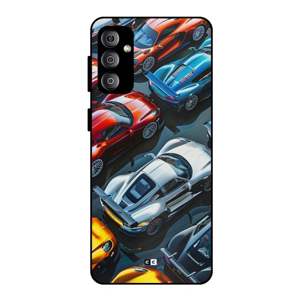 Supercar Club Metal Back Case for Galaxy F23