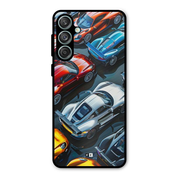Supercar Club Metal Back Case for Galaxy M55 5G