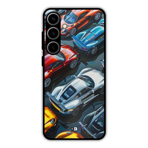 Supercar Club Metal Back Case for Galaxy S24 Plus