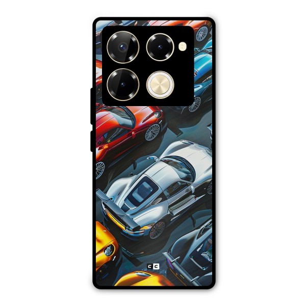 Supercar Club Metal Back Case for Infinix Note 40 Pro Plus