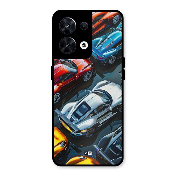 Supercar Club Metal Back Case for Oppo Reno8 5G