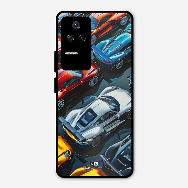 Supercar Club Metal Back Case for Poco F4 5G